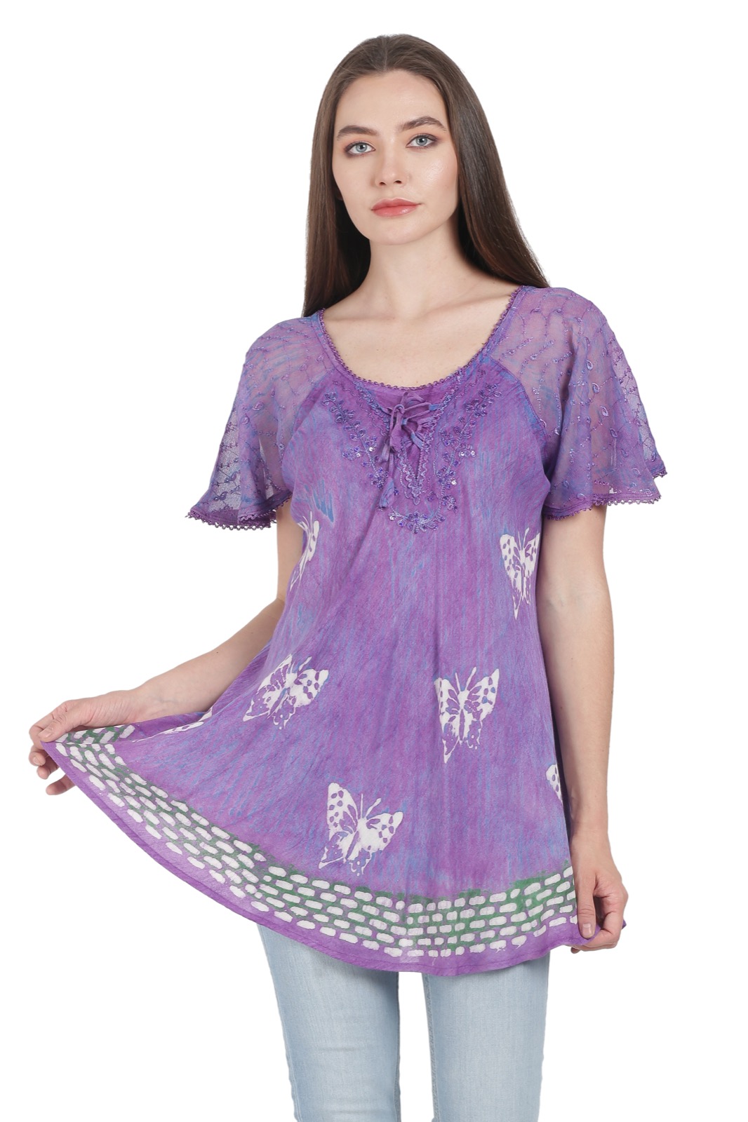 Tie dye blouse